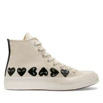 Chaussures montantes CDG Multi Black Heart